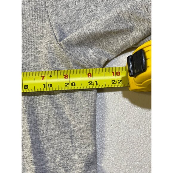 Quiksilver Mens Medium T-Shirt Kauai Heather Gray Logo Print Cotton Crew Neck - Picture 9 of 14